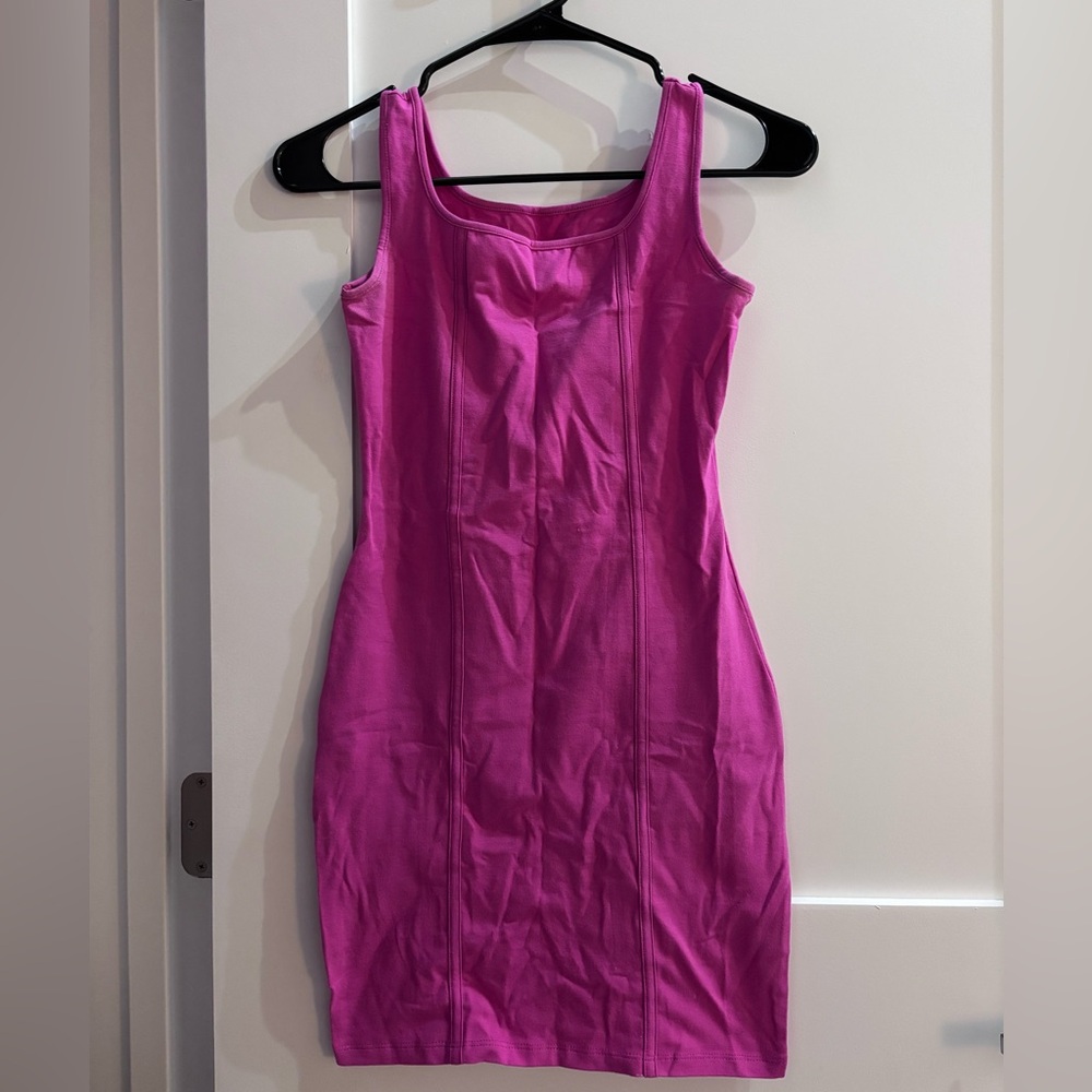 Wild Fable Vibrant Pink Mini Dress